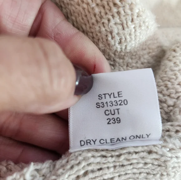 BROCHU WALKER CARDIGAN LINEN OPEN SWEATER SIZE SMALL - Picture 5 of 15